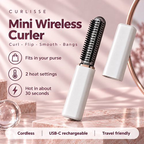 Curlisse™ Mini Wireless Curler